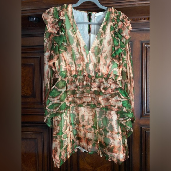 NWT Ulla Johnson Adelaide Dress Serpenti size 8 - Picture 2 of 5